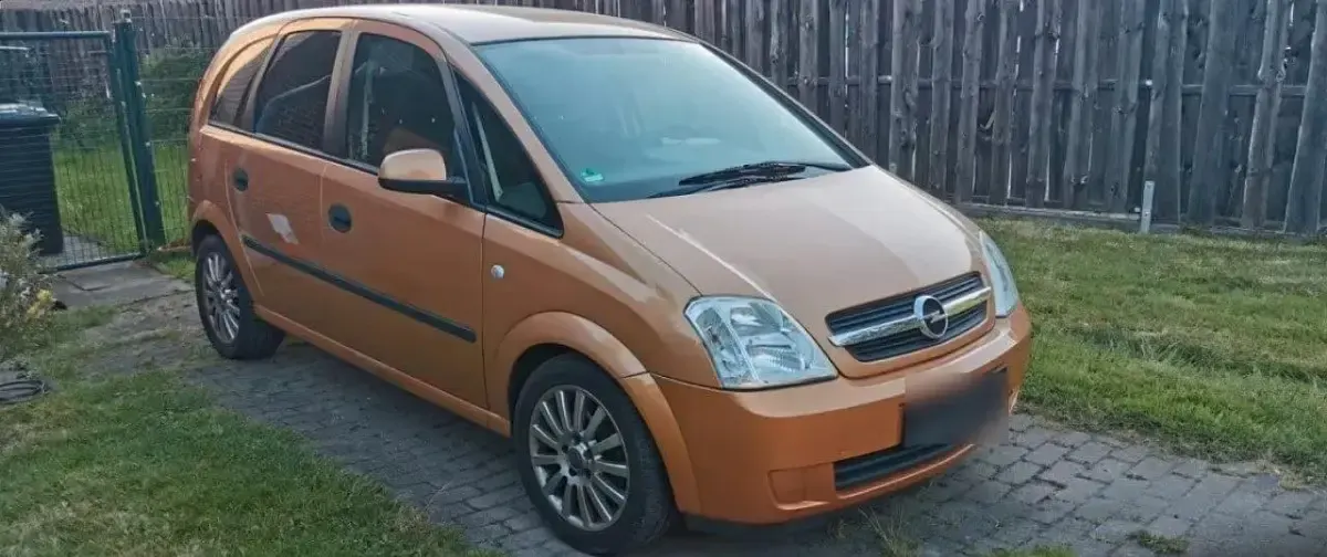 Gebraucht Opel Meriva 75 PS (55 kW) 2004 Orange Van / Kleinbus