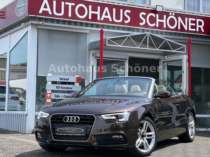 Braun Gebraucht 2012 Audi A5 Cabriolet Sport Cabrio | 11.950 € (Fairer Preis) - Bild 1/4