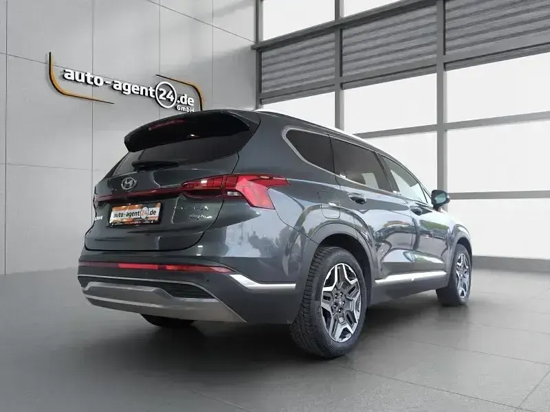 Gebraucht Hyundai Santa Fe Prime 265 PS (194 kW) 2021 Rain forest grau metallic SUV