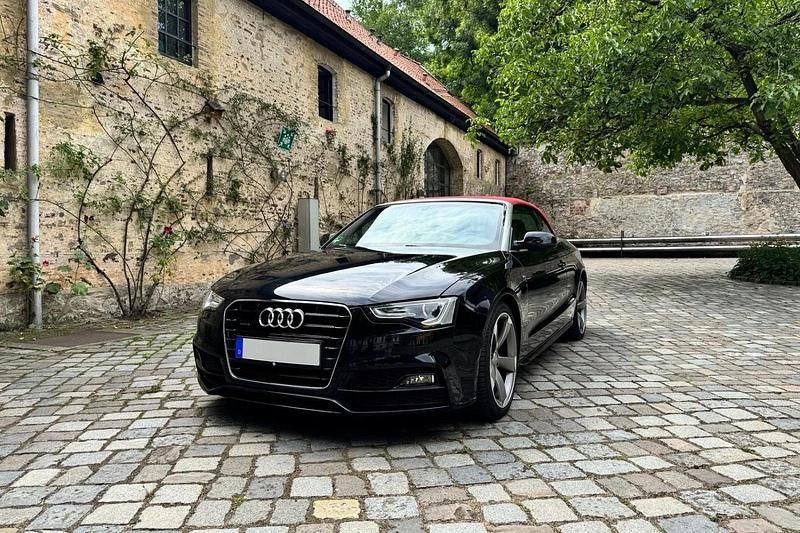 Schwarz Gebraucht 2016 Audi A5 Cabriolet S-Line Cabrio | 15.900 € (Guter Preis) - Bild 1/4