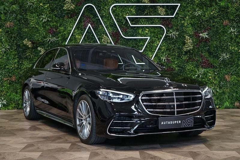 Schwarz Gebraucht 2022 Mercedes S580 Limousine | 99.300 € (Superpreis) - Bild 1/3