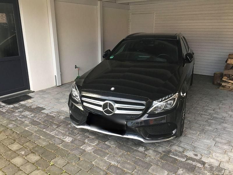 Gebraucht Mercedes C250 AMG line 204 PS (150 kW) 2015 Schwarz Kombi