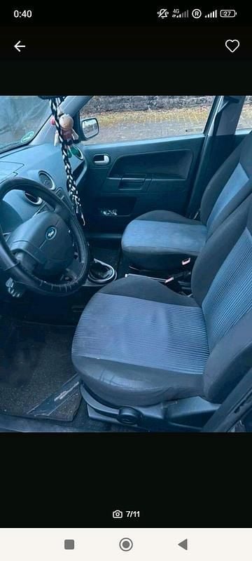 Gebraucht Ford Fusion 101 PS (74 kW) 2007 Schwarz Kleinwagen