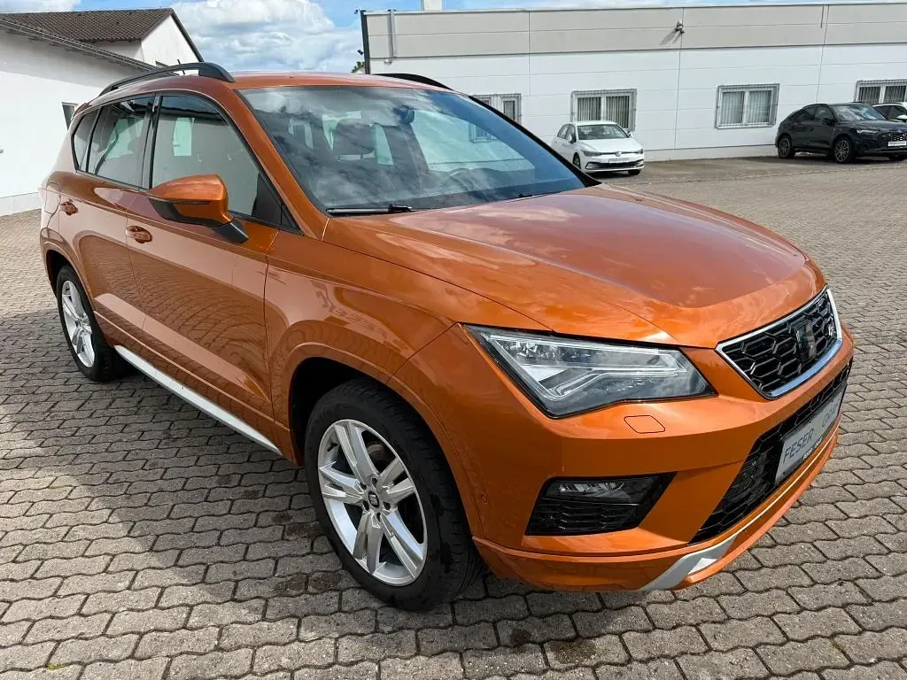 Occasion Seat Ateca 4Drive 190 ch (139 kW) 2018 Orange SUV