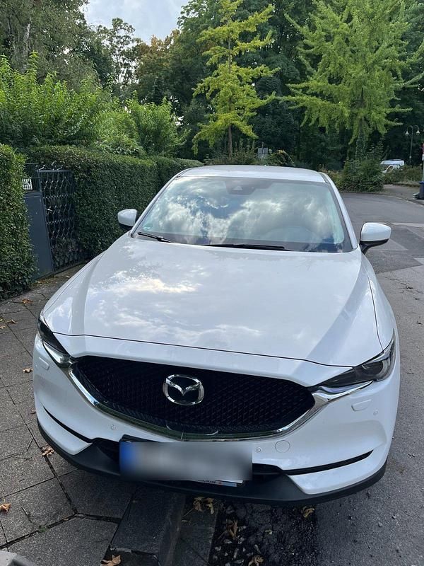 Weiß Gebraucht 2020 Mazda CX-5 Exclusive-Line SUV | 18.900 € (Superpreis) - Bild 1/4