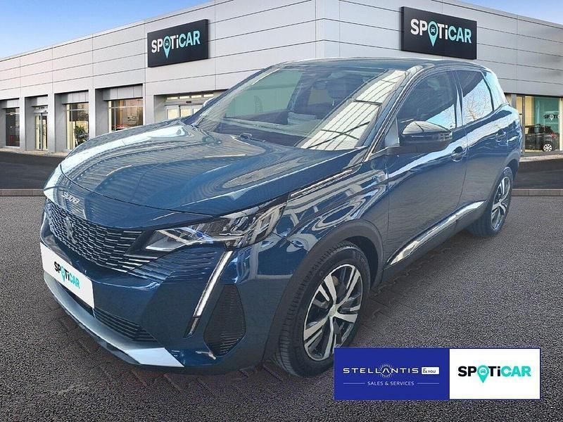 Blau Gebraucht 2022 Peugeot 3008 Allure SUV | 20.990 € (Superpreis) - Bild 1/4