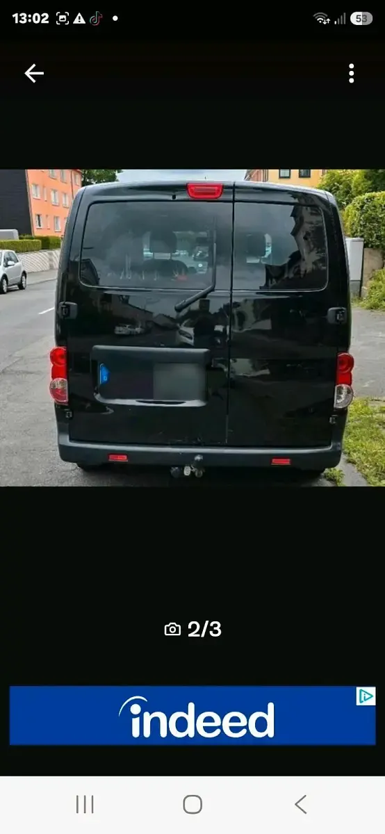 Gebraucht Nissan Evalia 90 PS (66 kW) 2015 Schwarz Van / Kleinbus