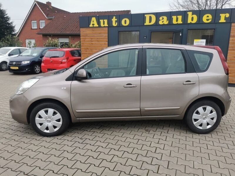 Beige Gebraucht 2009 Nissan Note Acenta Van / Kleinbus | 4.500 € (Etwas zu teuer) - Bild 1/4