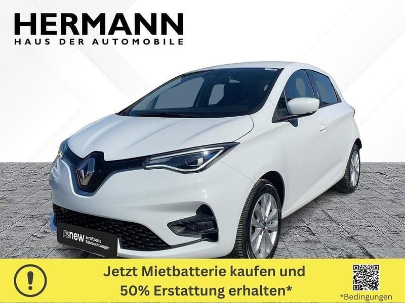 Arktis weiß (weiß) Gebraucht 2020 Renault Zoe Experience Kleinwagen | 8.492 € (Guter Preis) - Bild 1/4
