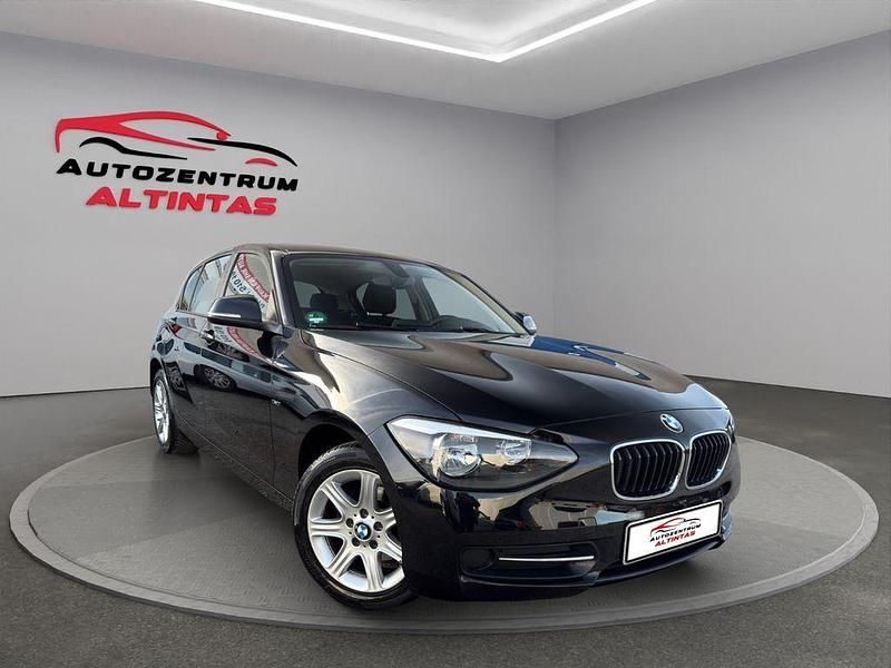 Schwarz Gebraucht 2014 BMW 116 Sport Line Kleinwagen | 4.990 € (Superpreis) - Bild 1/4