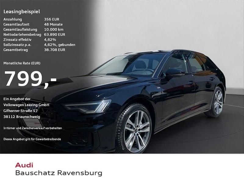 Neu Audi A6 S-Line 204 PS (150 kW) 2025 Brillantschwarz (schwarz) Kombi