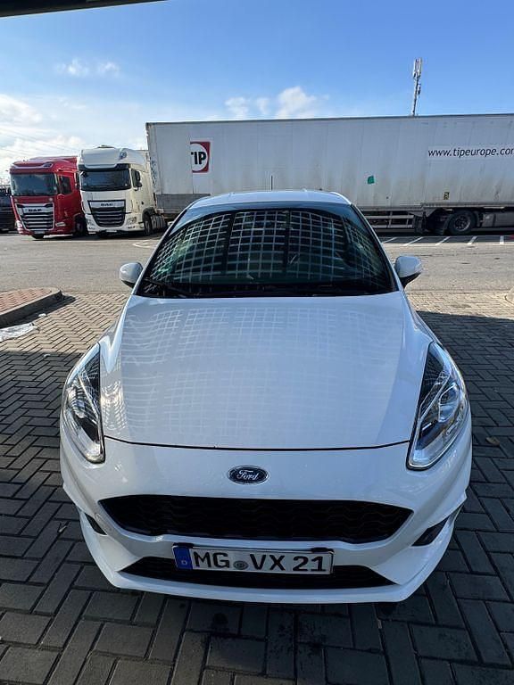 Gebraucht Ford Fiesta ST-Line 86 PS (63 kW) 2018 Weiß Kleinwagen
