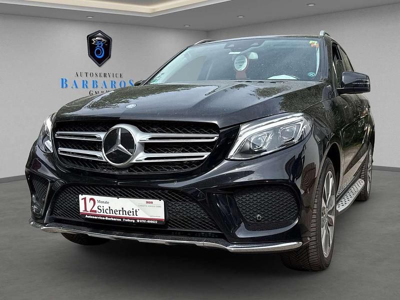 Obsidianschwarz Gebraucht 2017 Mercedes GLE350 AMG line SUV | 31.990 € (Superpreis) - Bild 1/4