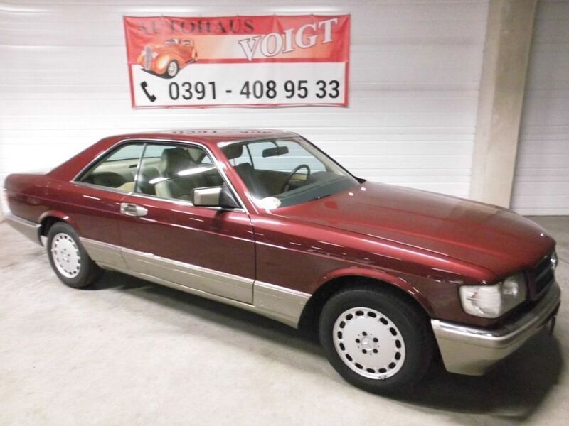 Gebraucht Mercedes 420 224 PS (164 kW) 1987 Rot Coupé