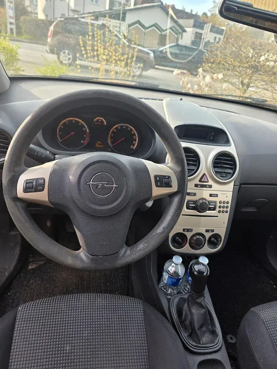 Gebraucht Opel Corsa Edition 60 PS (44 kW) 2009 Grau Kleinwagen