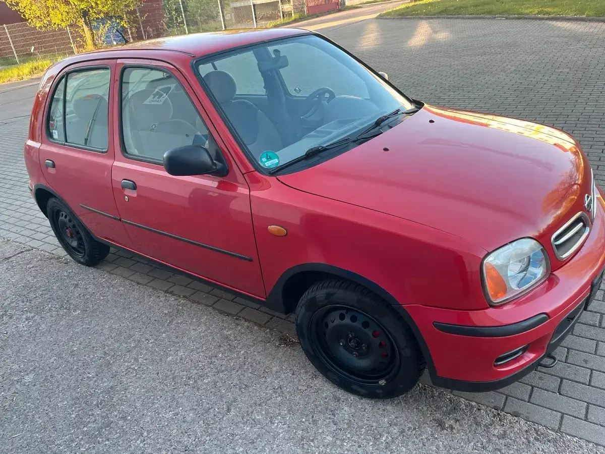 Gebraucht Nissan Micra 60 PS (44 kW) 2000 Rot Kleinwagen