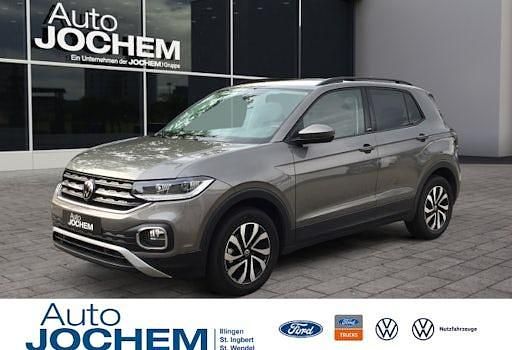 Limestone grey metallic (grau) Gebraucht 2021 VW T-Cross Active SUV | 24.990 € (Guter Preis) - Bild 1/4