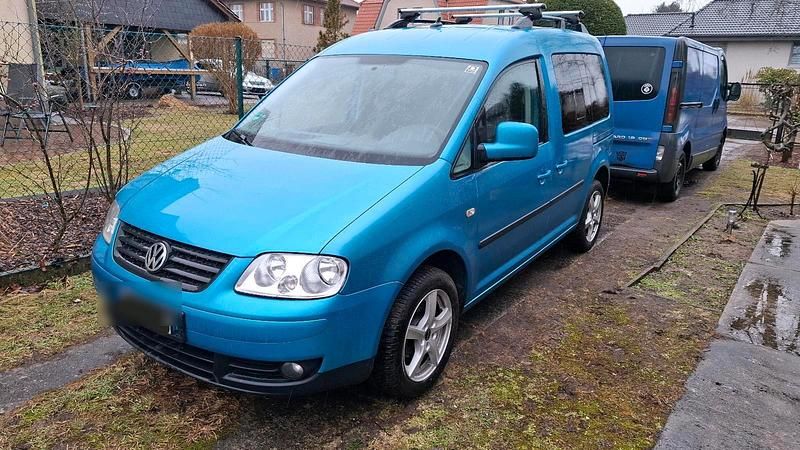 Gebraucht VW Caddy 105 PS (77 kW) 2007 Blau Van / Kleinbus