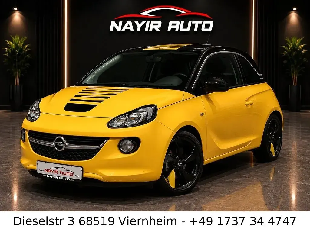 Gebraucht Opel Adam Slam 101 PS (74 kW) 2015 Gelb Kleinwagen