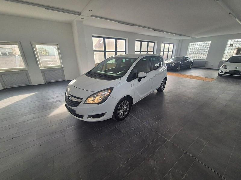 Gebraucht Opel Meriva drive 120 PS (88 kW) 2017 Weiß Van / Kleinbus