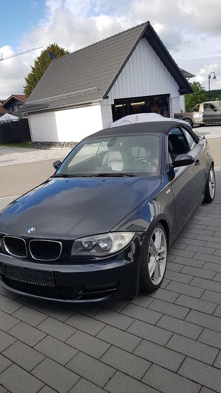 Schwarz Gebraucht 2008 BMW 120 Cabriolet Cabrio | 4.500 € (Etwas zu teuer) - Bild 1/4