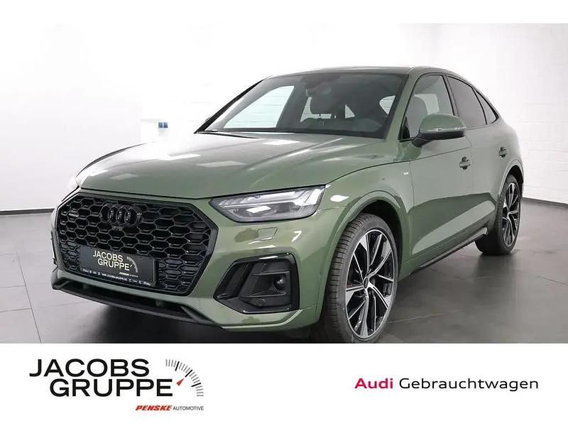 Grün Gebraucht 2024 Audi Q5 Sportback S-Line SUV | 62.940 € - Bild 1/4