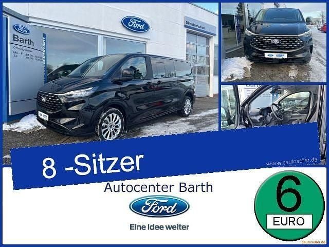 Gebraucht Ford Tourneo Custom Titanium 170 PS (125 kW) 2024 Obsidianschwarz (metallic) Van