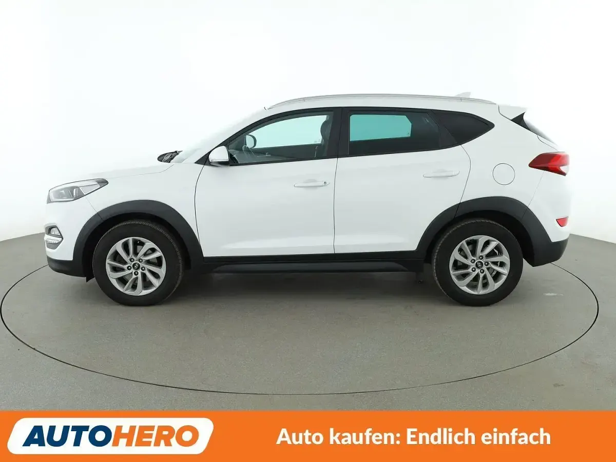 Gebraucht Hyundai Tucson Advantage 177 PS (130 kW) 2017 Weiß SUV