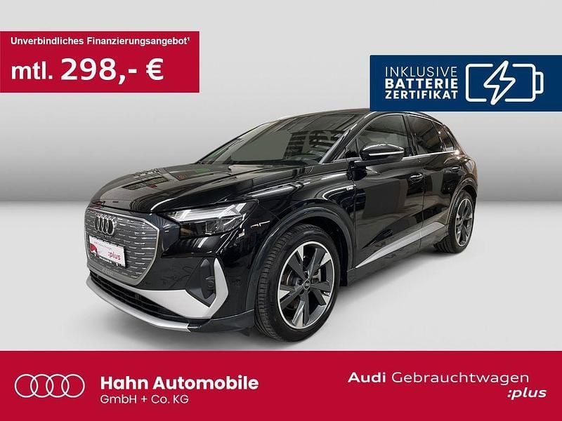 Gebraucht Audi Q4 e-tron S-Line 210 kW (286 PS) 2023 Schwarz SUV