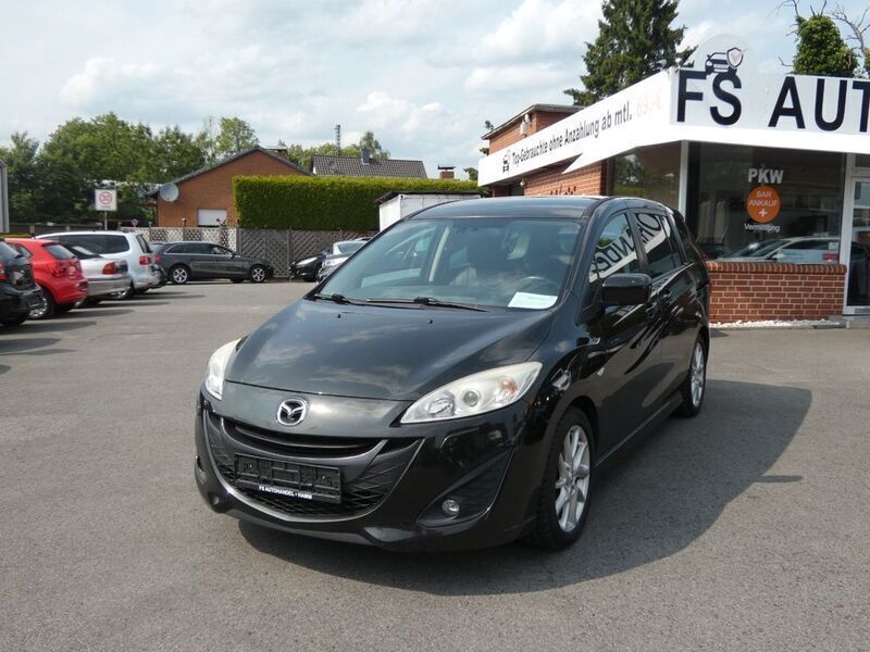Schwarz Gebraucht 2012 Mazda 5 Sports-Line Van / Kleinbus | 5.499 € (Fairer Preis) - Bild 1/4