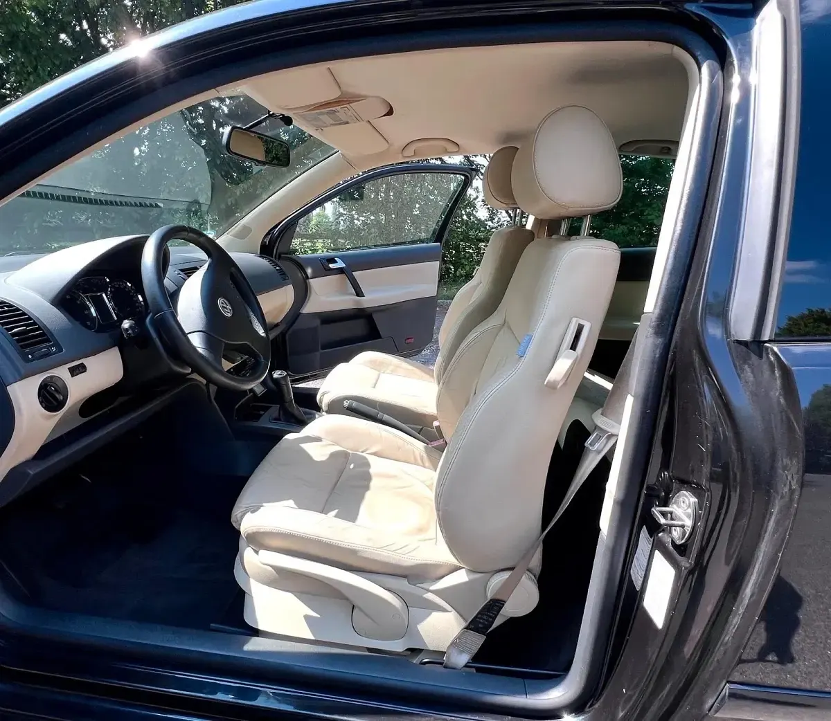 Gebraucht VW Polo 2005 Schwarz Kleinwagen