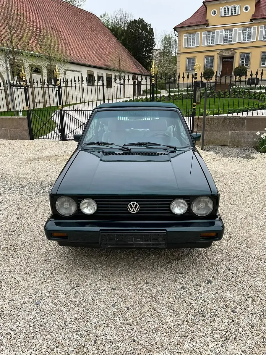Gebraucht VW Golf Cabriolet Classicline 98 PS (72 kW) 1991 Grün Cabrio