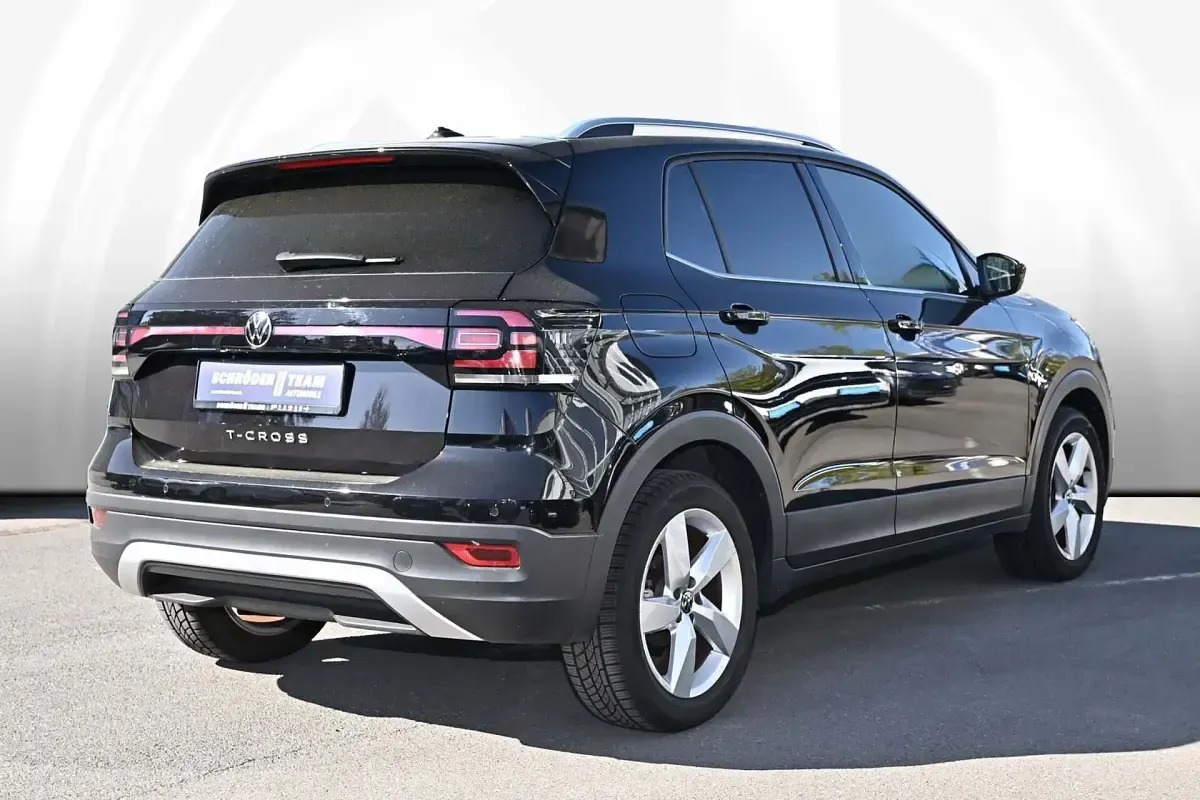Gebraucht VW T-Cross Style 110 PS (80 kW) 2022 Schwarz SUV