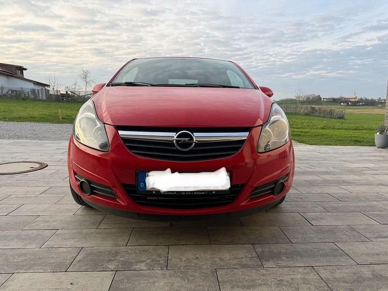 Gebraucht Opel Corsa Edition 87 PS (63 kW) 2010 Rot Kleinwagen