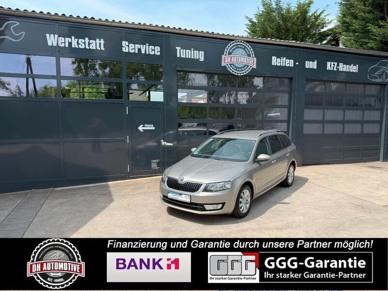 Cappuccinobeige metallic Gebraucht 2015 Skoda Octavia Ambition Kombi | 8.899 € (Fairer Preis) - Bild 1/4