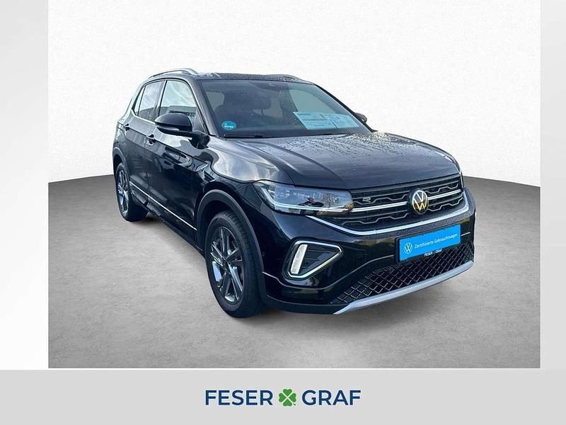 Deep black perleffekt Gebraucht 2025 VW T-Cross R-line SUV | 29.440 € (Fairer Preis) - Bild 1/4