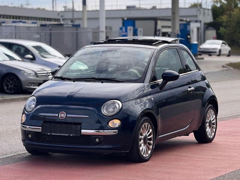 Gebraucht Fiat 500 Lounge 86 PS (63 kW) 2013 Blau Limousine