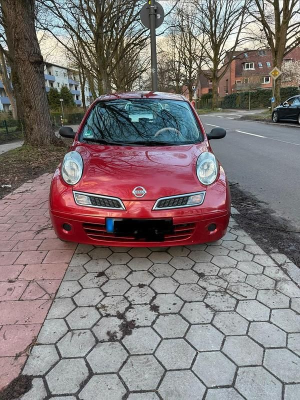 Gebraucht Nissan Micra 65 PS (47 kW) 2009 Rot Limousine