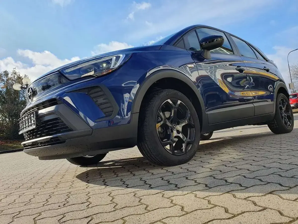 Gebraucht Opel Crossland X Edition 110 PS (80 kW) 2022 Nautic blau metallic SUV