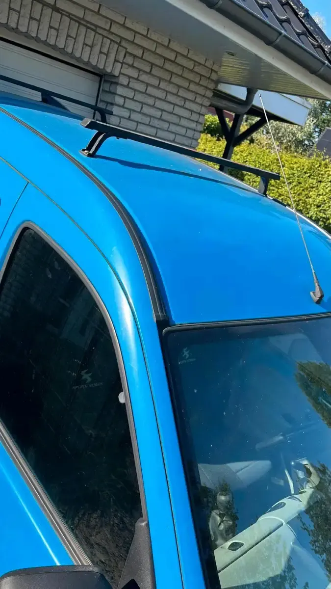 Gebraucht Renault Kangoo 80 PS (58 kW) 2003 Blau Van / Kleinbus