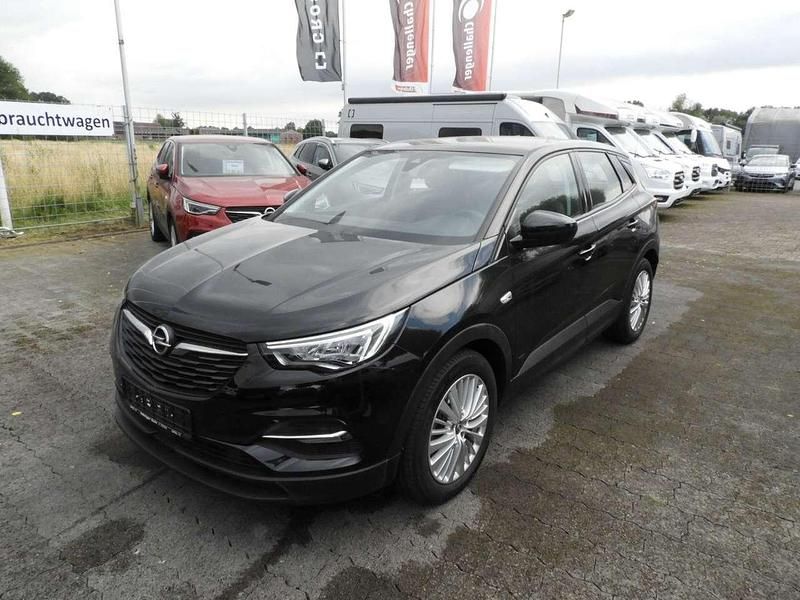 Gebraucht Opel Grandland X Edition 181 PS (133 kW) 2021 Diamant schwarz/karbon schwarz SUV