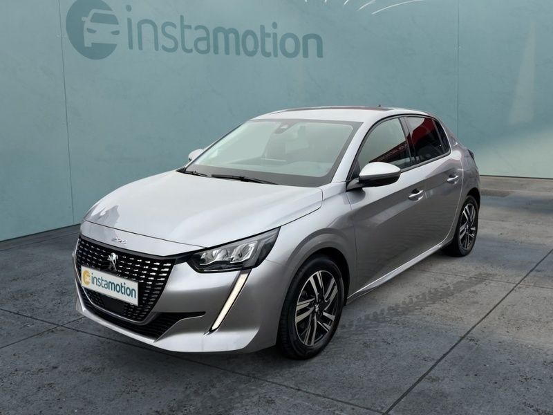 Grau Gebraucht 2021 Peugeot 208 Allure Kleinwagen | 18.040 € (Teuer) - Bild 1/4