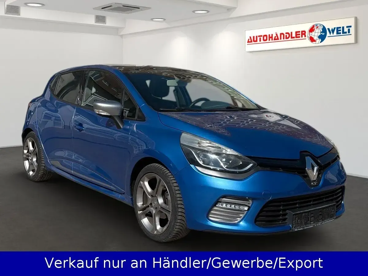 Używany Renault Clio IV GT 120 KM (88 kW) 2014 Niebieski Sedan/Limuzyna