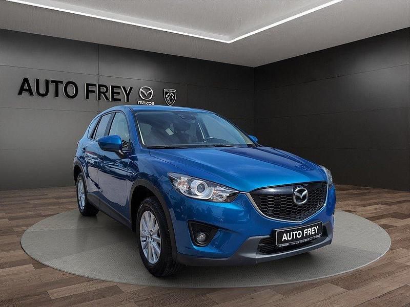 Sky blau metallic Gebraucht 2013 Mazda CX-5 Center-Line SUV | 10.890 € (Etwas zu teuer) - Bild 1/3