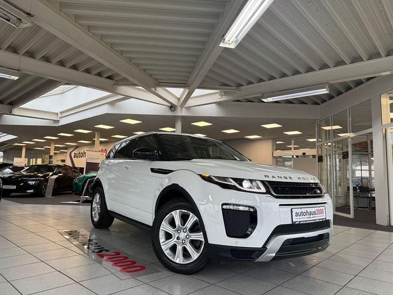 Weiß Gebraucht 2017 Land Rover Range Rover evoque SE Dynamic SUV | 18.950 € (Superpreis) - Bild 1/4