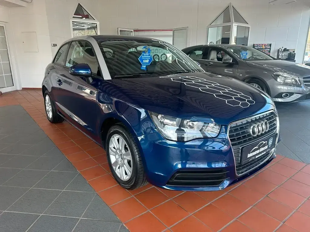 Brugt Audi A1 Attraction 86 HK (63 kW) 2011 Blå Hatchback