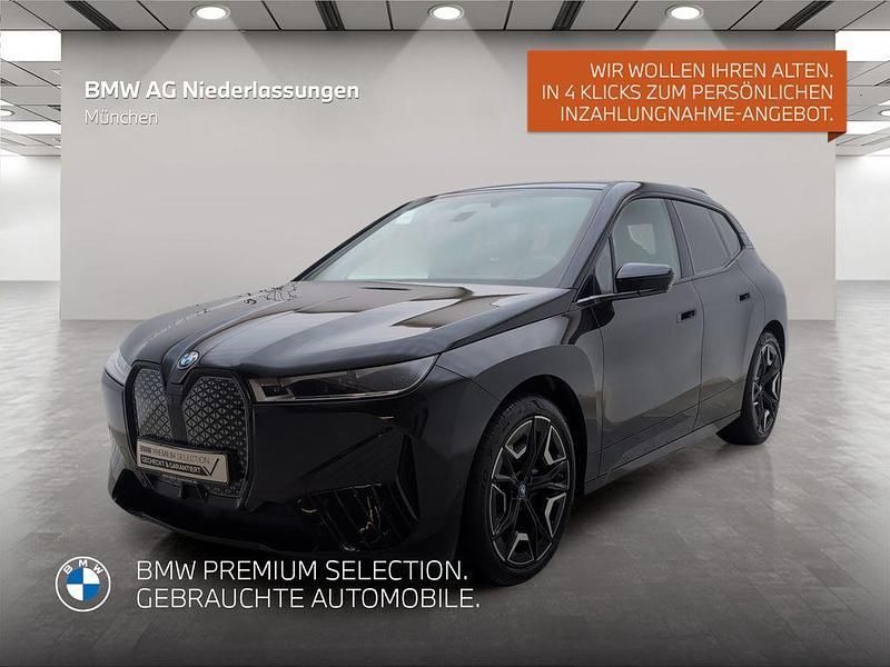 Schwarz Gebraucht 2023 BMW iX Sport Line SUV | 52.808 € (Fairer Preis) - Bild 1/4