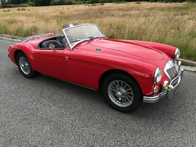 Gebraucht MG MGA 68 PS (50 kW) 1957 Rot Cabrio