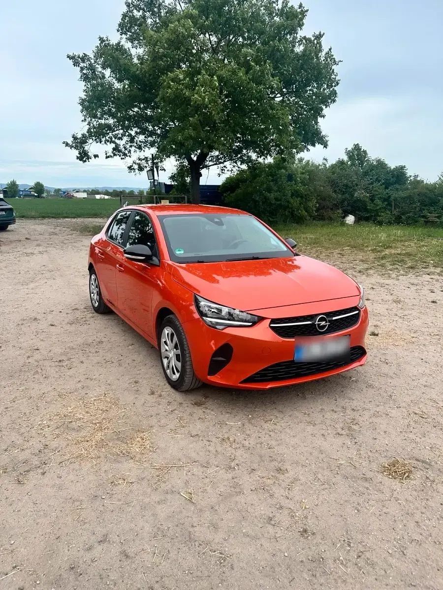 Usata Opel Corsa-e 100 kW (136 CV) 2022 Arancione Utilitaria