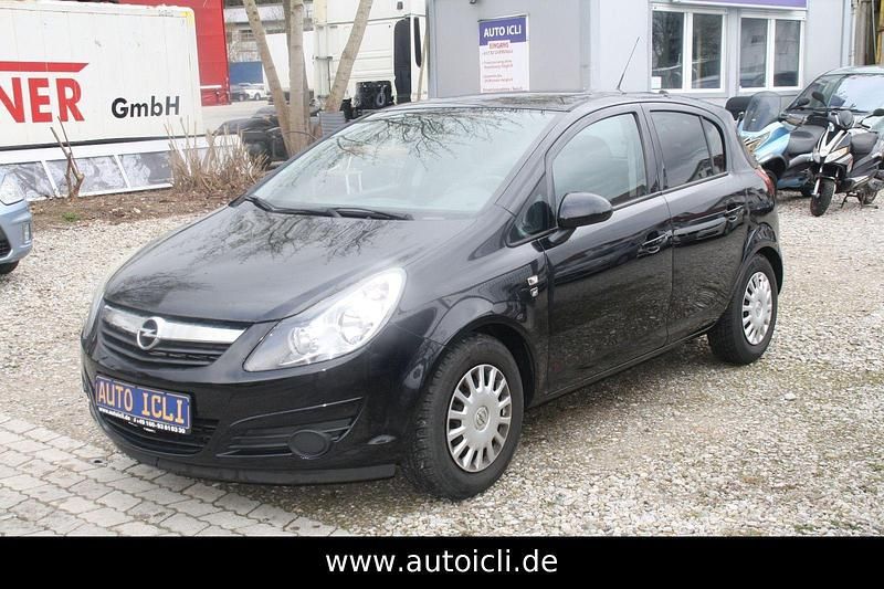 Gebraucht Opel Corsa Edition 87 PS (63 kW) 2010 Schwarz Kleinwagen